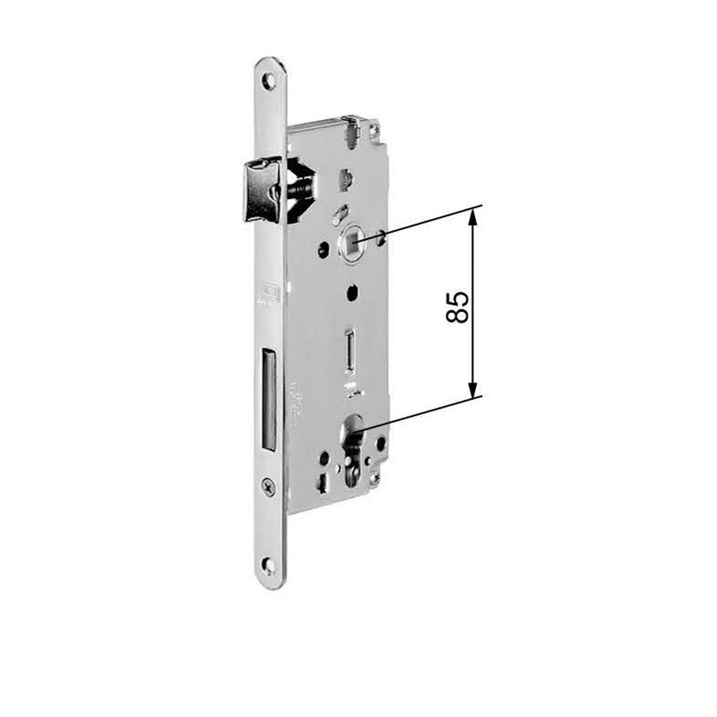 Sicurezza Mortice Lock - Round Ends