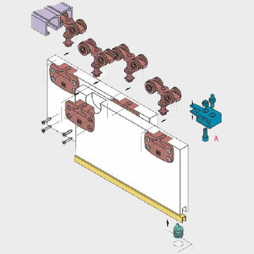 Adjustable sliding system